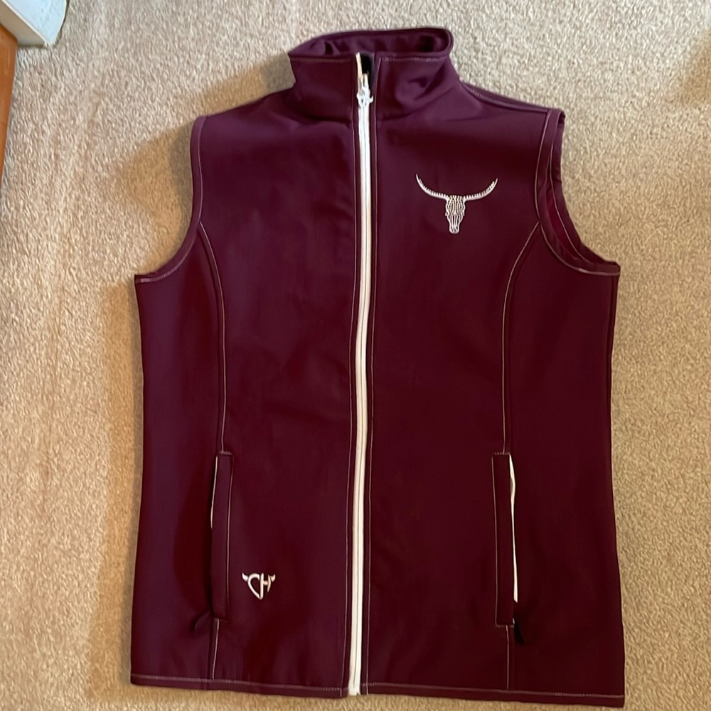 Purple Cowgirl Hardware vest